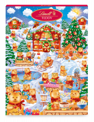 Lindt Teddy Wimmelbild 2026, шоколадный адвент-календарь, 36см х 48см, 265 г
