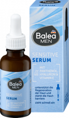 Balea MEN Serum Sensitive, 30 ml, Сыворотка Sensitive для чувствительной кожи с увлажнением до 24 часов, 30 мл