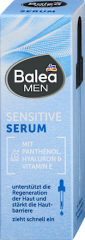 Balea MEN Serum Sensitive, 30 ml, Сыворотка Sensitive для чувствительной кожи с увлажнением до 24 часов, 30 мл