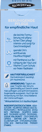 Balea MEN Serum Sensitive, 30 ml, Сыворотка Sensitive для чувствительной кожи с увлажнением до 24 часов, 30 мл