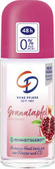 CD Deo Roll-on Granatapfel 50 ml, Шариковый дезодорант с органическим гранатовым экстрактом, защита от запаха до 48 часов, 50 мл