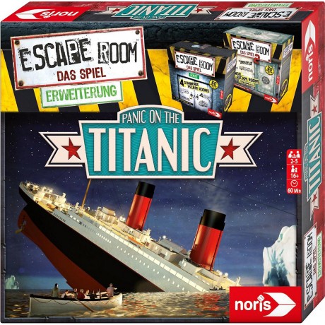 Noris Escape Room Erweiterung Panic on the Titanic Escape Room Expansion Паника на Титанике