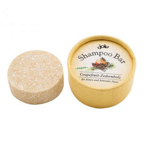 jolu Naturkosmetik Shampoo Bar Grapefruit-Zedernholz 50g Шампунь-батончик Грейпфрут Кедровый 50г