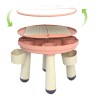LittleTom Spieltisch rund inkl 1 Stuhl Rosa Игровой стол круглый включая 1 стул розовый