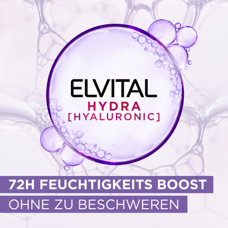 L'Oreal Paris Elvital Leave-In Haarkur Hydra Hyaluron Aufpolsterndes Feuchtigkeitsserum, 150 ml, Несмываемая увлажняющая сыворотка с гиалуроновой кислотой для обезвоженной длины волос, 150 мл