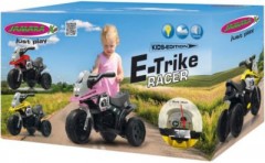 Jamara Ride-on E-Trike Racer pink Электрический трехколесный велосипед
