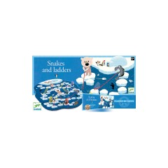 DJECO Leiterspiel Pinguine Пингвины в лестничной игре