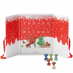 Antica Torroneria Piemontese Tartufi Dolci Adventskalender 2026, Адвент-календарь 2026 Antica Torroneria Piemontese Tartufi Dolci, 24 итальянские конфеты, 168 г