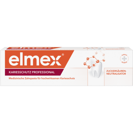 elmex Kariesschutz Professional Zahnpasta Элмекс Профессиональная Зубная паста для защиты от кариеса, 75 мл