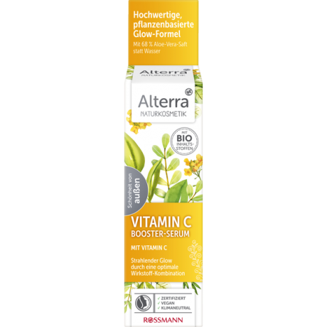 Alterra NATURKOSMETIK Vitamin C Booster-Serum, Альтерра Сыворотка-бустер с витамином С 30мл