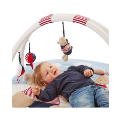 Fehn Spielbogen mit 3-D-Activity-Decke Ocean Club Игровая арка с 3D-одеялом Ocean Club