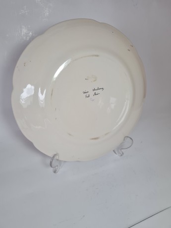 Fait Main Коллекционная фарфоровая тарелка "Петух", 26см, Германия 1960г.