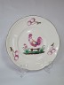 Fait Main Коллекционная фарфоровая тарелка "Петух", 26см, Германия 1960г.
