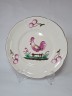 Fait Main Коллекционная фарфоровая тарелка "Петух", 26см, Германия 1960г.