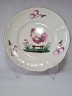Fait Main Коллекционная фарфоровая тарелка "Петух", 26см, Германия 1960г.