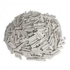 LEGO LEGO Steine 1x6 Weiss - 100 Stuck - White Bricks 3009 Кирпичи LEGO 1x6 белые - 100 штук - Белые кирпичи 3009