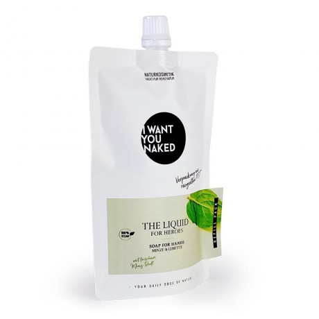I WANT YOU NAKED For Heroes The Liquid Soap For Hands Refill  For Heroes Жидкое мыло для рук Запасной блок