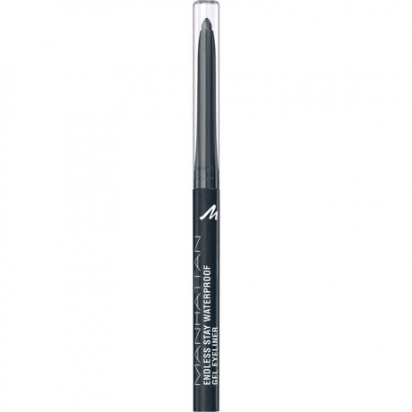 MANHATTAN Cosmetics (Манхеттен)  Augen Endless Stay Waterproof Gel Eyeliner Подводка для глаз, Nr. 006 Blackest Black / 0,26 g