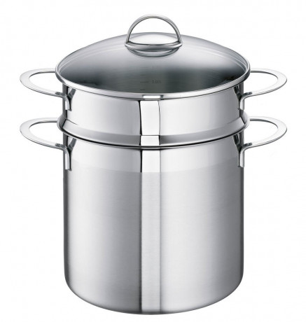 Schulte-Ufer Schulte-Ufer Pastatopf WAVE silber Schulte-Ufer Кастрюля для макарон WAVE