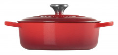 Le Creuset LE CREUSET Gourmet Br\u00e4ter Kirschrot SIGNATURE rot LE CREUSET Gourmet Br&amp;gt;4ter Cherry Red SIGNATURE