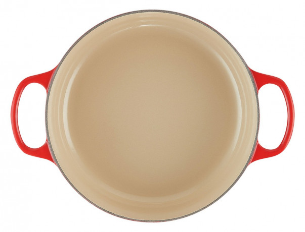 Le Creuset LE CREUSET Gourmet Br\u00e4ter Kirschrot SIGNATURE rot LE CREUSET Gourmet Br&gt;4ter Cherry Red SIGNATURE