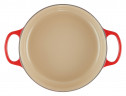 Le Creuset LE CREUSET Gourmet Br\u00e4ter Kirschrot SIGNATURE rot LE CREUSET Gourmet Br&gt;4ter Cherry Red SIGNATURE