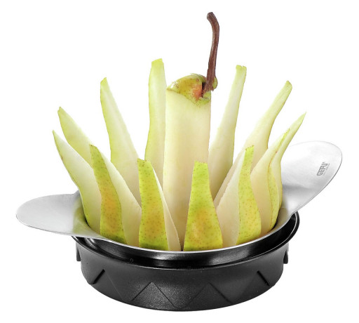 GEFU GEFU Tomaten-\/Apfelteiler POMO schwarz/ silber Разделитель для помидоров и яблок GEFU POMO