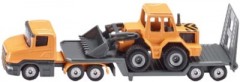 SIKU SIKU 1616 Tieflader mit Frontlader Низкорамная платформа SIKU 1616 с фронтальным погрузчиком