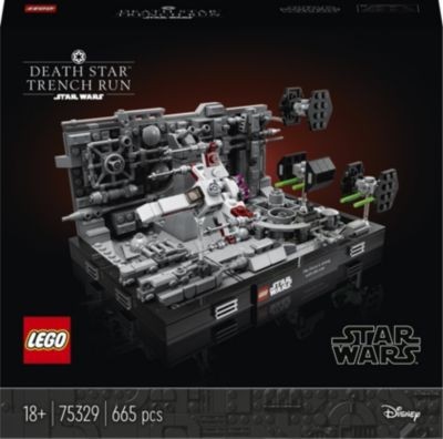 LEGO LEGO Star Wars 75329 Death Star Trench Run Diorama LEGO Star Wars 75329 Диорама «Звезда Смерти» «Бег по траншеям»