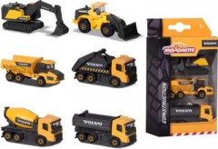 Majorette Volvo 3-tlg. Set Baufahrzeuge Вольво 3 шт. Набор строительных машин