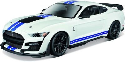 Maisto Modellauto Mustang Shelby GT500 20 mit Heckspoiler (Massstab 1:18) Модель автомобиля Mustang Shelby GT500 20 с задним спойлером (масштаб 1:18)