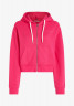 Tommy Hilfiger EMBROIDERY ZIP THRU  Zip-up sweatshirt bright cerise pink EMBROIDERY ZIP THRU Толстовка на молнии ярко-вишнево-розовый