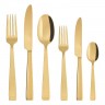 Sambonet Sambonet Flat - Edelstahl / PVD Gold Besteckset 36-tlg. Vollheft / Monoblock Набор столовых приборов Sambonet Flat из нержавеющей стали / золота с PVD-покрытием, 36 предм. Полный буклет/моноблок