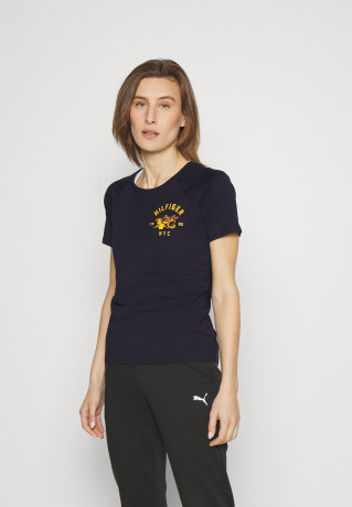 Tommy Hilfiger SLIM GRAPHIC Sports T-shirt desert sky SLIM GRAPHIC Спортивная футболка небо пустыни