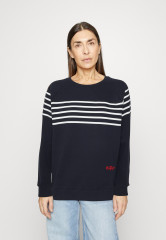 Tommy Hilfiger RAG STRIPE Sweatshirt desert sky/white RAG STRIPE Толстовка небо пустыни/белый