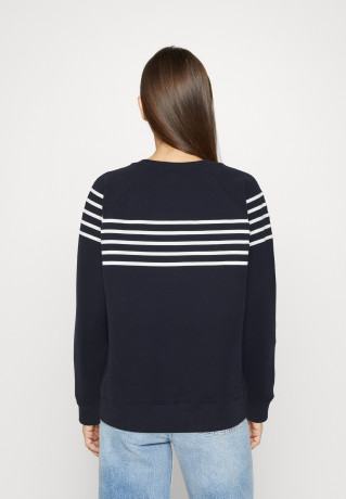 Tommy Hilfiger RAG STRIPE Sweatshirt desert sky/white RAG STRIPE Толстовка небо пустыни/белый