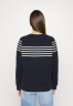 Tommy Hilfiger RAG STRIPE Sweatshirt desert sky/white RAG STRIPE Толстовка небо пустыни/белый