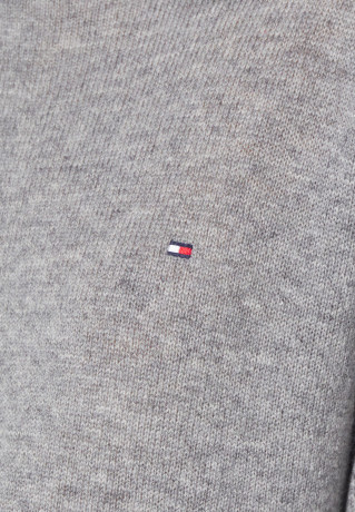 Tommy Hilfiger MOCK Jumper mid grey heather МАК джемперы средний серый вереск