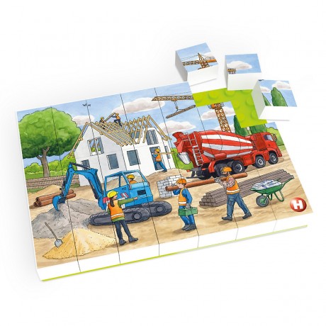 Hubelino Puzzle 410207 Auf der Baustelle (35-teilig) Пазл 410207 На стройке (35 деталей)