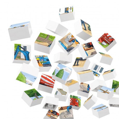 Hubelino Puzzle 410207 Auf der Baustelle (35-teilig) Пазл 410207 На стройке (35 деталей)