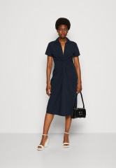 Tommy Hilfiger SOLID MIDI DRESS Day dress desert sky ПЛАТЬЕ МИДИ SOLID Повседневное платье небо пустыни