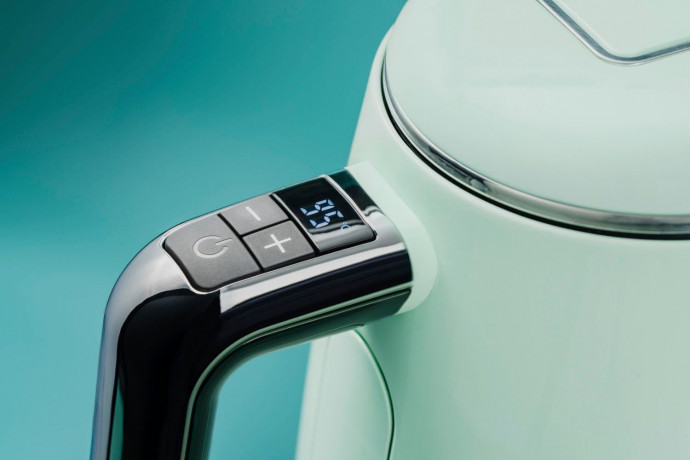 NOVIS NOVIS Wasserkocher Iconic Line KTC1, 1,6 l, 2200 W, neomint Чайник NOVIS Iconic Line KTC1, 1,6 л, 2200 Вт, неомятный