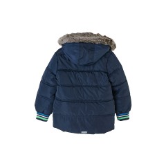 s.Oliver Warme Winterjacke mit Webpelz Outdoorjacken fur Jungen Теплая зимняя куртка с искусственным мехом уличные куртки для мальчиков