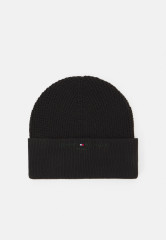 Tommy Hilfiger HORIZON BEANIE UNISEX Beanie black HORIZON ШАПКА УНИСЕКС Шапочка черный