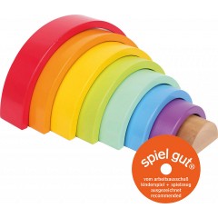 Small Foot Holzbausteine Grosser Regenbogen Деревянные строительные блоки Большая радуга