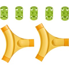 Haba HABA 303800 Kullerbu Erganzungsset Drehweichen HABA 303800 Дополнительный набор поворотных переключателей Kullerbu