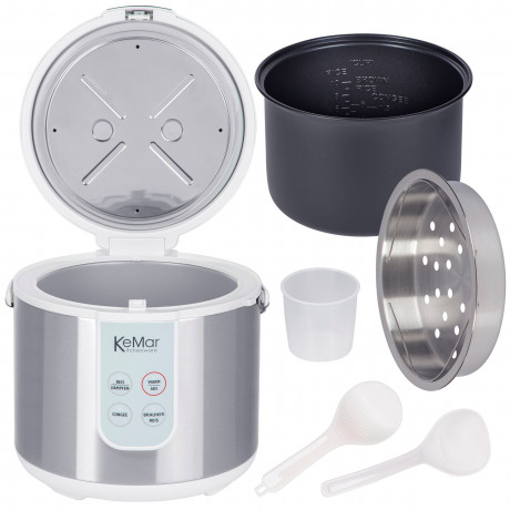 KeMar Kitchenware KeMar Kitchenware Reiskocher KRC-130, 700 W, 4 Programme KeMar Kitchenware рисоварка KRC-130, 700 Вт, 4 программы