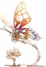 UGEARS Modellbausatz SCHMETTERLING Комплект модели БАБОЧКА