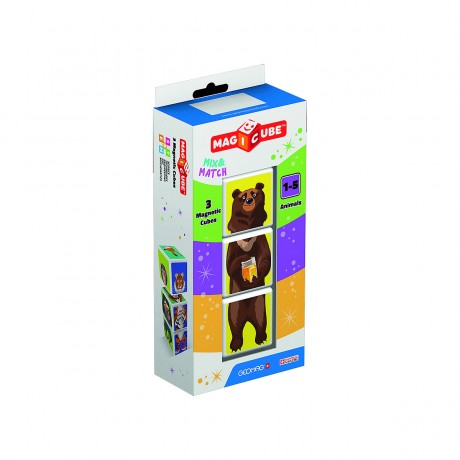 Geomag GEOMAG Magicube Animals 3tlg. GEOMAG Magicube Animals 3 шт.