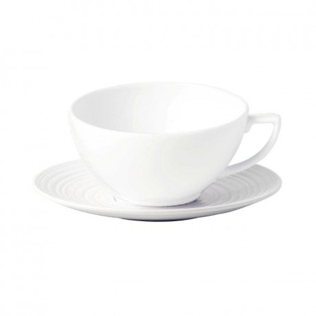 Wedgwood Wedgwood 'Jasper Conran' Kaffeetasse / Teetasse 0,23 L mit Untertasse Strata 2-tlg. Wedgwood "Jasper Conran" Чашка кофейная/чайная 0,23 л с блюдцем Strata, 2 предм.
